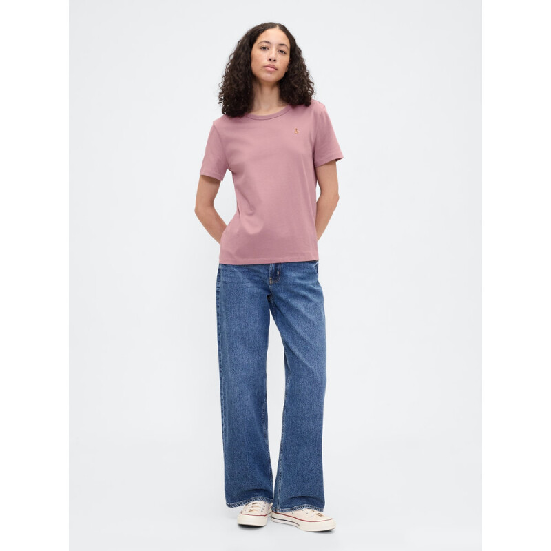 FRCH SS ORG VINTAGE BRANNAN TEE WISPY MAUVE 902