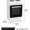 Cocina Electrica James 4 Discos Blanca C 801AR TKS Cocina Electrica James 4 Discos Blanca C 801AR TKS