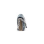 Carteras Para Mujer Charm-D Wallet Strap Azul Marino