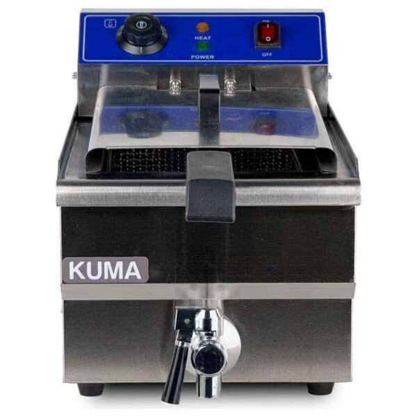 Fritador Electrico 10 Lts c/Canilla 1 Cuba | Kuma HEF-100 Fritador Electrico 10 Lts c/Canilla 1 Cuba | Kuma HEF-100