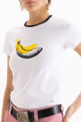 REMERA BANANA Blanco