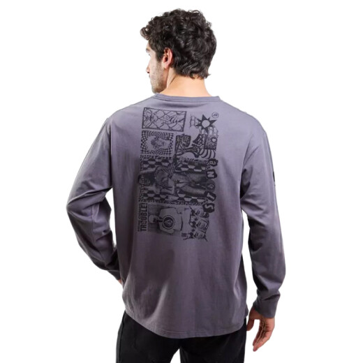 Remera Volcom ABG Unison - Gris Remera Volcom ABG Unison - Gris