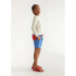 SHORTS MASC AZUL CARIBE/CHUMBO/BLANCO