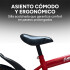 Bicicleta Infantil Sport Rod 20 Canasto Guardabarro Rueditas Rojo 1