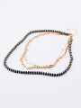 COLLAR CADENAS DORADO
