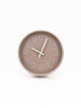 RELOJ REDONDO DE PARED BEIGE
