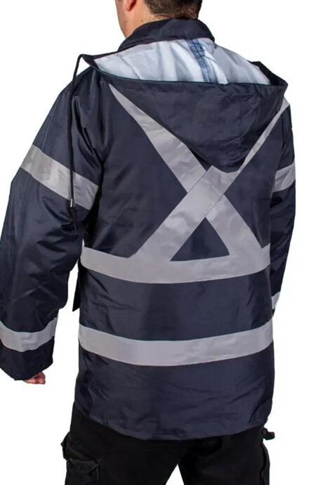 Parka de alta visibilidad (azul marino) Parka de alta visibilidad (azul marino)