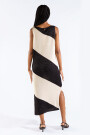 MILA BICOLOR DRESS Orca