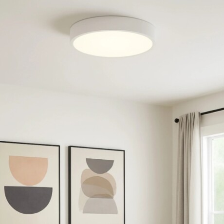 PLAFON REDONDO PHILLY 50CM DIMERIZABLE Plafon LED Redondo Philly 50 CM Blanco
