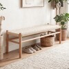 Banco Madera Natural Wishbone - Origen Banco Madera Natural Wishbone - Origen