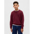 LS COTTON CREW RED DELICIOUS