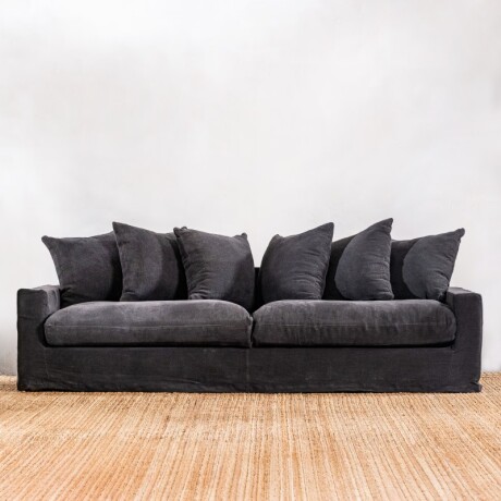 Sillón Ossira 3 Cuerpos Negro U
