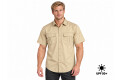 CAMISA HUNTER M CORTA UV+50 Beige