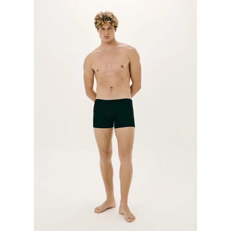 KIT COM 2 CUECAS BOXER BRANCO/PRETO