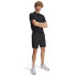 UA Drive Chill 8" Ventd Shrt-BLU BLK-001