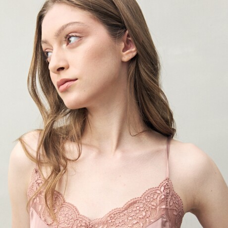 TOP TERESA Rosa Tostado