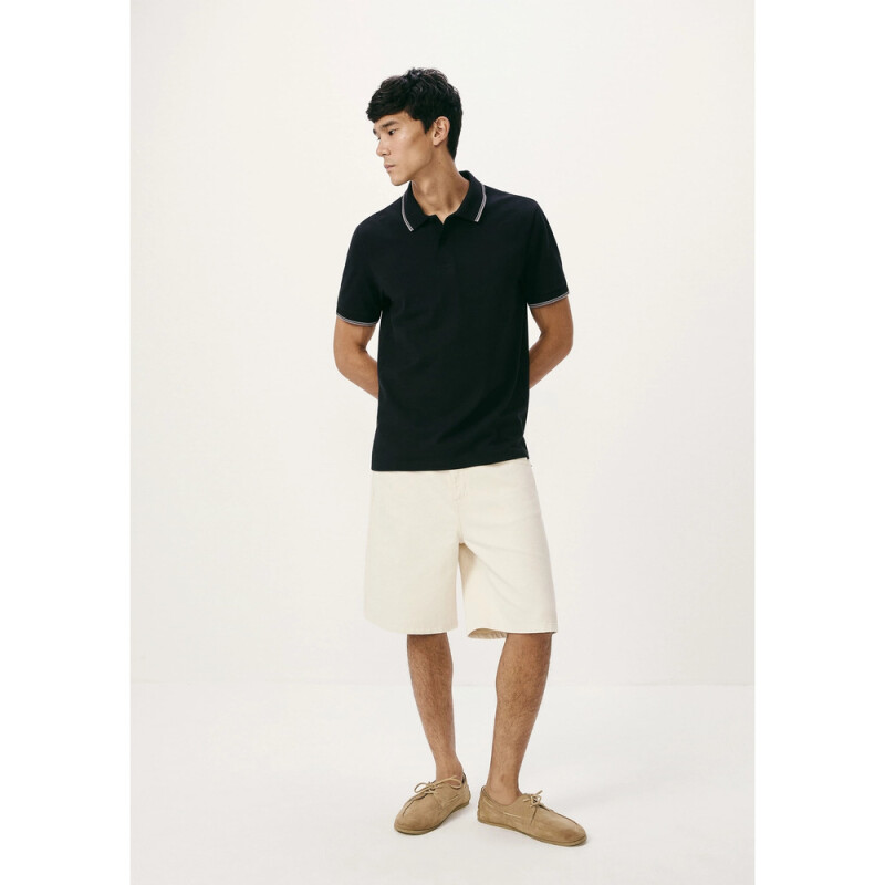 CAMISA POLO MM MASC PRETO