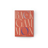 JUEGO DE MESA BACKGAMMON CLASSICS ROJO - UNICO