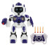 Robot Inteligente Interactivo Control Juguete 30Cm Infantil Color Blanco