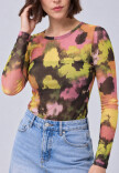 Remera Tul Multicolor