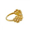 Anillo Calado-Oro bajo-Piedra Zirconia-AN8196 conpiedra