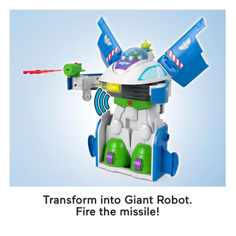 Toy Story Nave transformable de Buzz Imaginext Fisher Price Toy Story Nave transformable de Buzz Imaginext Fisher Price