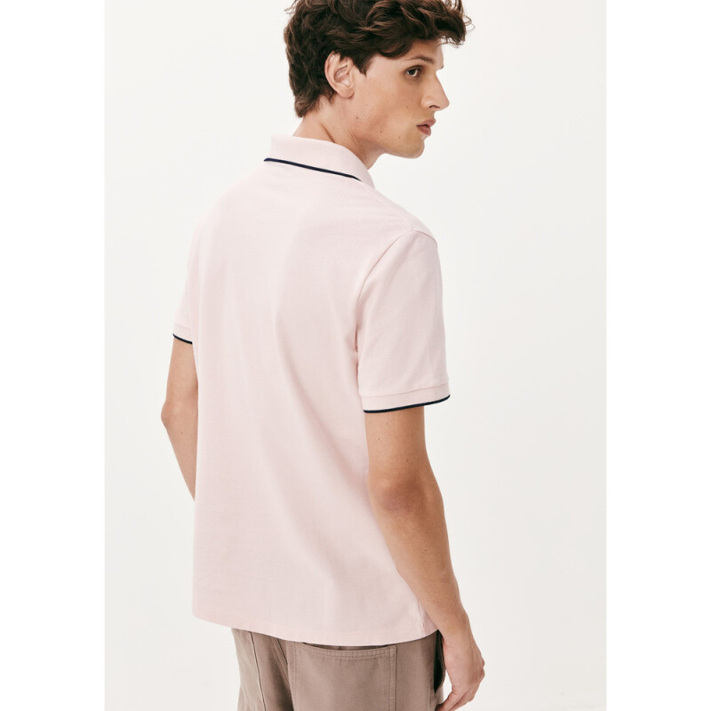 CAMISA POLO MM MASC ROSA CLARO