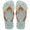 Sandalias Havaianas Kids Flores FC Niños Azul Maceió