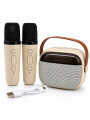 KARAOKE CON MICROFONO BLUETOOTH BLANCO
