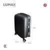 Valija Carry-on de mano Rígidas Con Organizadores Negro