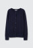 CARDIGAN FEM AZUL MARINO