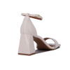 Sandalia Vizzano Mujer Taco 8cm Blanco