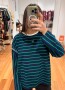 Remera Gear Rayas verde