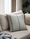 Almohadón STENROS 45x45 gris/marrón osc Almohadón STENROS 45x45 gris/marrón osc