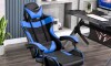 Silla Gamer Gaming Ergonomica Reclinable - PU Azul