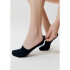 KIT COM 3 PARES MEIAS UNISSEX PRETO/CINZA/BRANCO