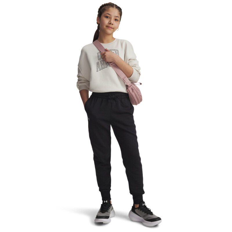 UA Rival Fleece Joggers-PNK BLK-001