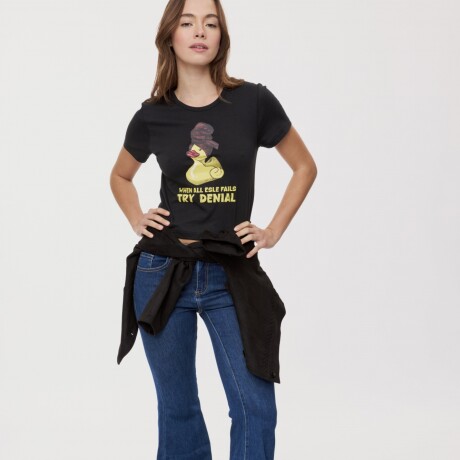 REMERA DEMENCIA Negro