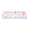 Teclado Redragon Kumara K552W Blanco Mecánico Rainbow Switch Red Teclado Redragon Kumara K552W Blanco Mecánico Rainbow Switch Red