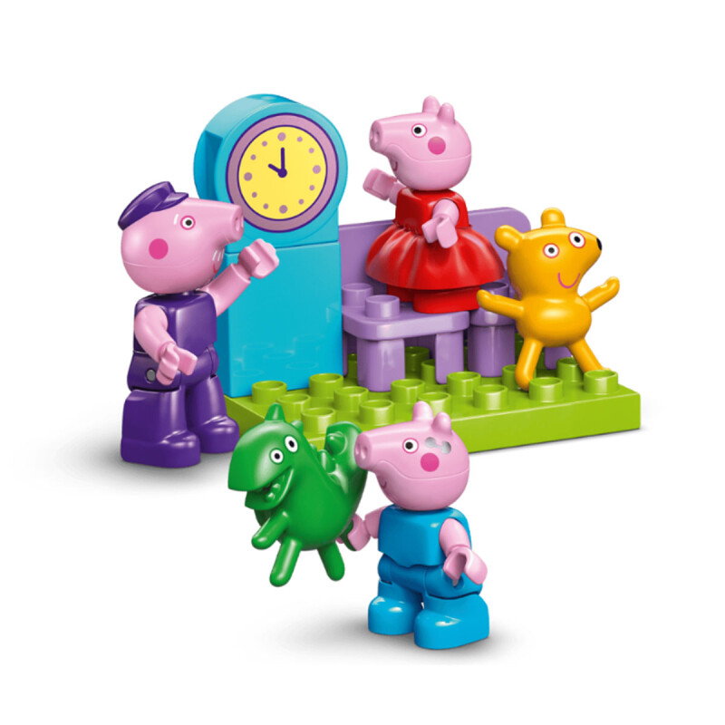 Peppa Pig Viaje en Tren con Abuelo Pig Duplo Lego Peppa Pig Viaje en Tren con Abuelo Pig Duplo Lego