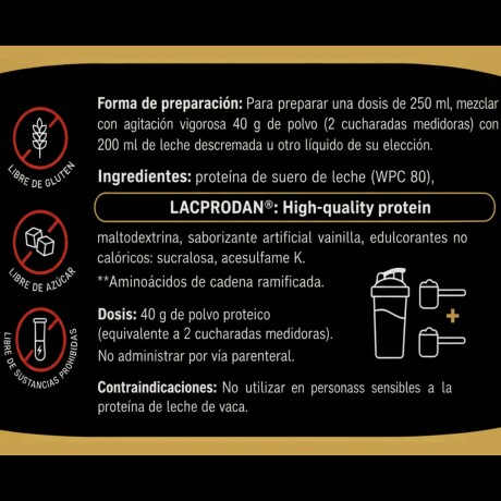 Whey Protein 400 g Sabor Vainilla Servimedic Whey Protein 400 g Sabor Vainilla Servimedic