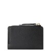 Small Leather Goods Mary Zip Around Card Case Black