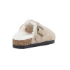 Angus Zueco De Niños Con Hebilla Y Corderito - Beige Beige