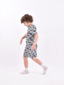 PIJAMA PETER REMERA + SHORT ESTAMPADO 2