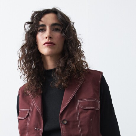 CHALECO BERTA Bordó