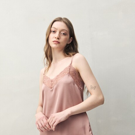 TOP TERESA Rosa Tostado