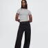 SS CLOSEKNIT CREW - 23 1/2 BC15 LT GREY HEATHER