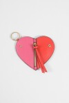 Llavero monedero cora rojo