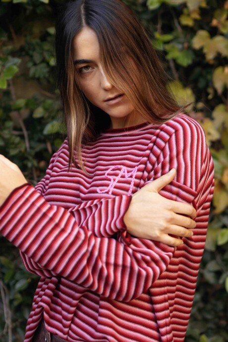 Street T-shirt Fucsia