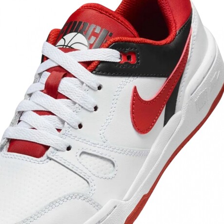 Championes Nike Full Force Low De Niño Red/White